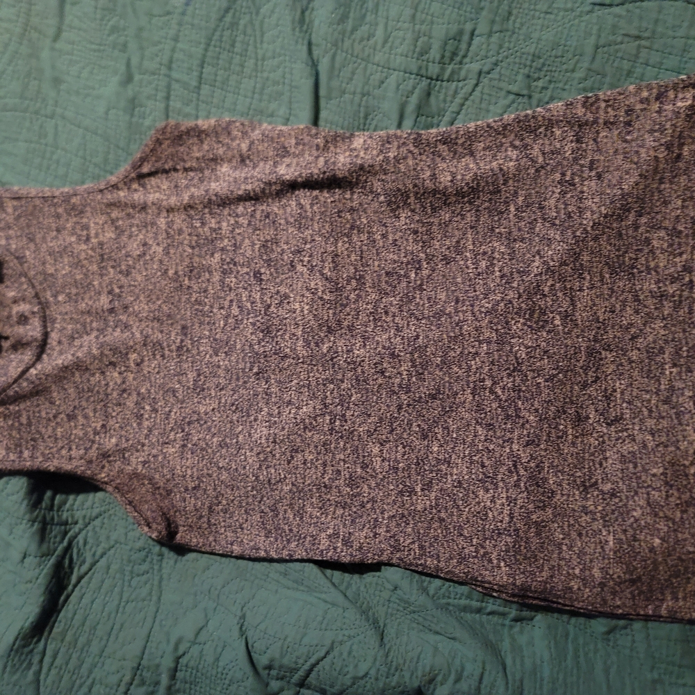 Gray Lightweight Knit Sweater with Textured Finish